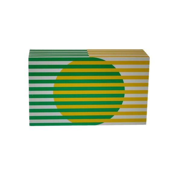 Jonathan Adler Copenhagen Medium Lacquer Box Yellow
